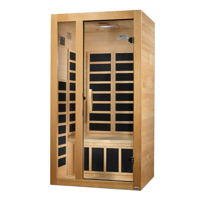 Dynamic Gracia 1 Person Indoor Low EMF Infrared Sauna