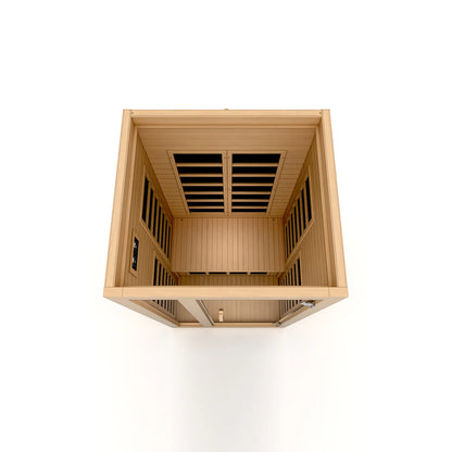 Dynamic Gracia 1 Person Indoor Low EMF Infrared Sauna